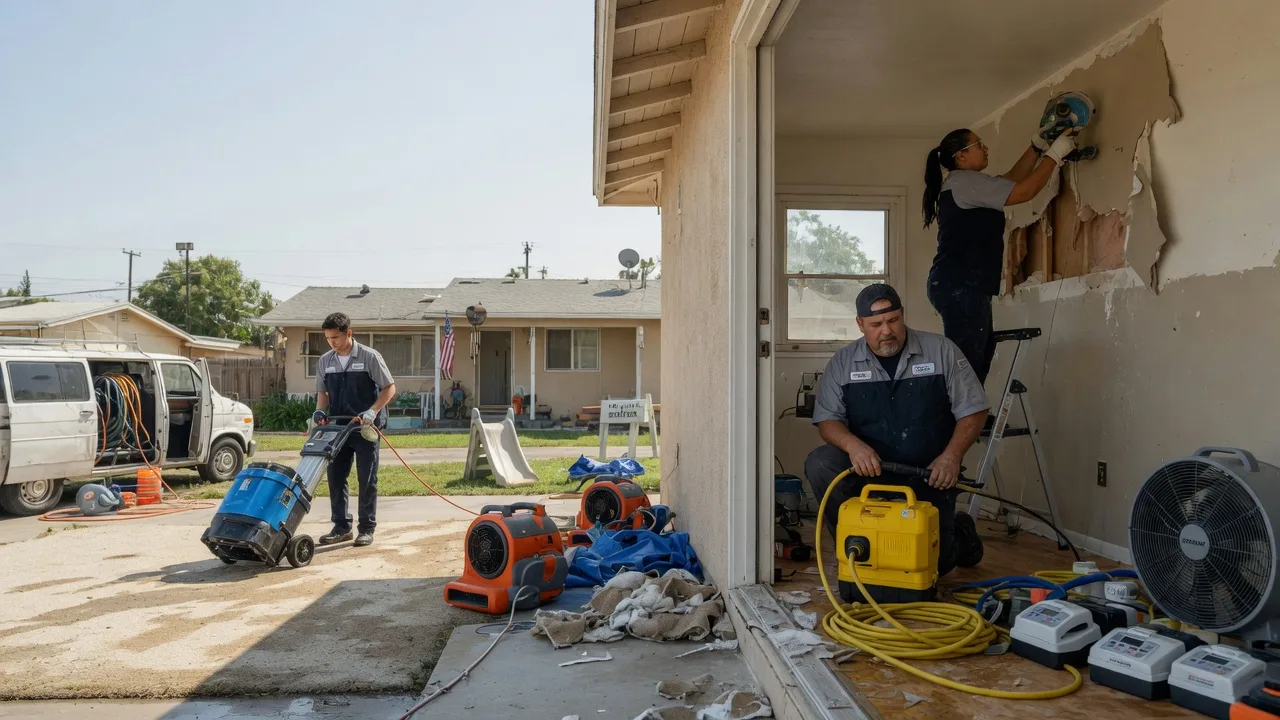 Water Damage Restoration in Villa Park, CA near me